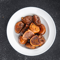 fig dried fruit smoked meal eating cooking food snack on the table copy space food background rustic top view