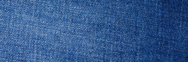 The texture of denim blue fabric