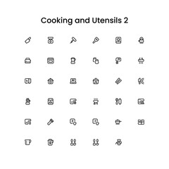 School and Eduction. Level-up your project by using a wonderful outline icons.