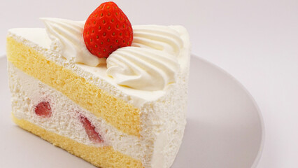 cheesecake with strawberry