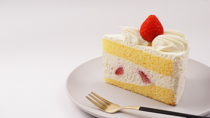 cheesecake with strawberry