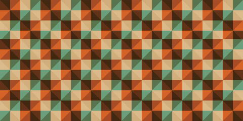 Flat design geometric argyle pattern