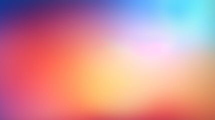 Obraz premium Blurred abstract background. Colorful gradient background. Generative AI.