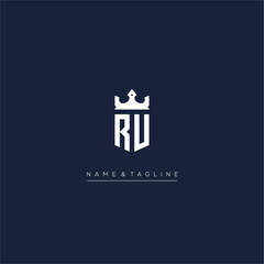 logo icon latter RU