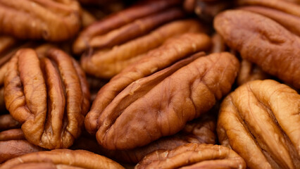 Extreme macro pecan nuts
