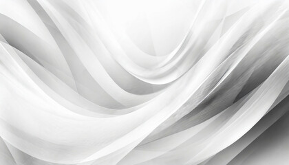 Abstract white and grey background blurred patterns on digital art concept, Generative AI.