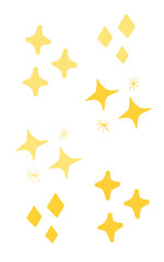 漫画風キラキラセット