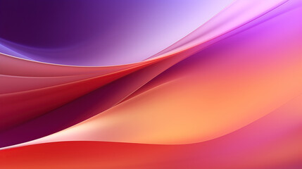 Abstract Blurred Lavender Orange Red Soft Gradient Cycle Slow Motion Background