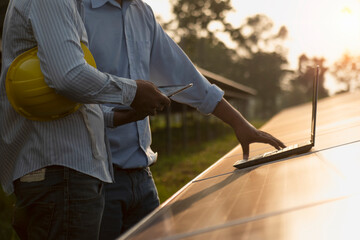 Electrical Engineer Technician Talk to business people to invest in install solar cells outside...