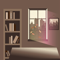 room with window