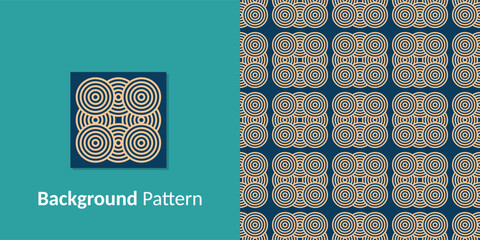 rounds pattern design (seamless endless)