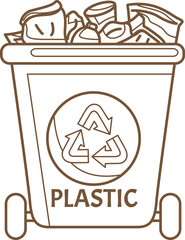 Go Green Technology Plastic Reusable Reduce Recycle Eco Friendly Cartoon Coloring Pages for Kids and Adult Activity