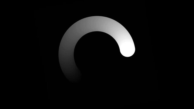 loading icon circle animation with alpha channel