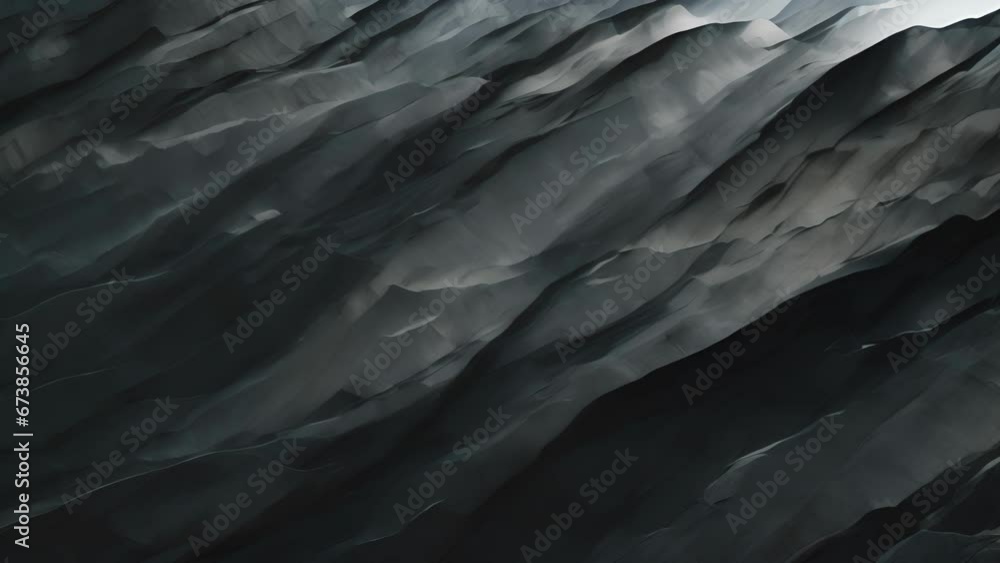Poster this abstract slate image is a study in contrasts, with a smooth, glassy surface that resembles obsi