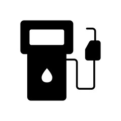 gasoline icon. solid icon
