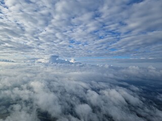 Wolkenturm: Ausblick aus Heißluftballon