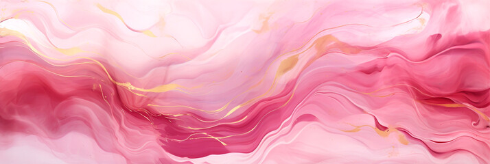 Fototapeta premium PINK MARBLE TEXTURE, HORIZONTAL IMAGE. legal AI