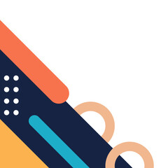 Retro Geometric Corner