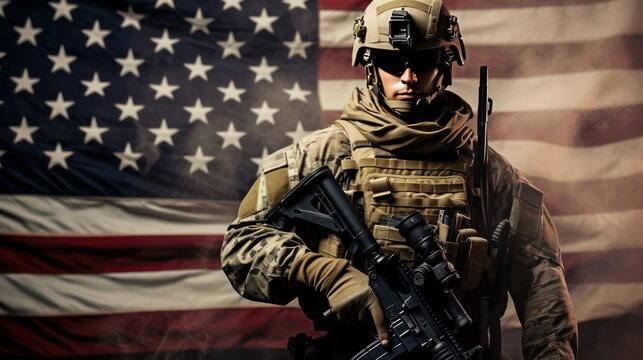 US Army soldiers in hot spots	
