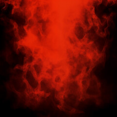 Obraz premium Dark Red Hell Fire Flyer Background