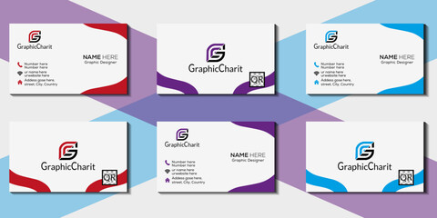 Vector & illustration Print Ready and Clean Business Card Template.