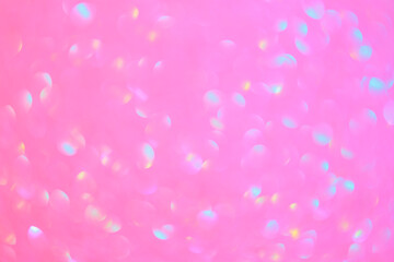 Abstract blurred background. Defocused portrait lens back. Backdrop bokeh. Pale magenta.