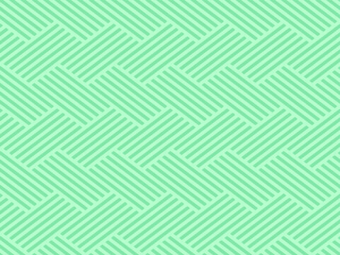 Full seamless chevron texture pattern. Green grid lines for textile fabric printing and wallpaper. Horizontal stripes design for fashion and home design