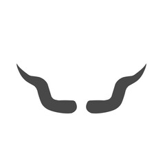 Animal horns icon