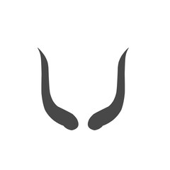 Animal horns icon