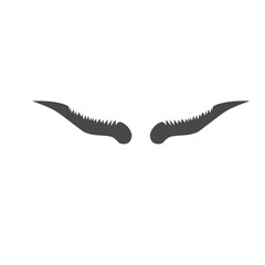 Animal horns icon