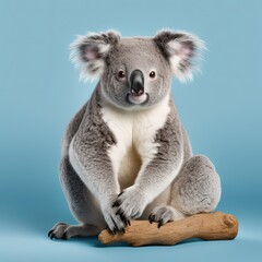 koala in a studio