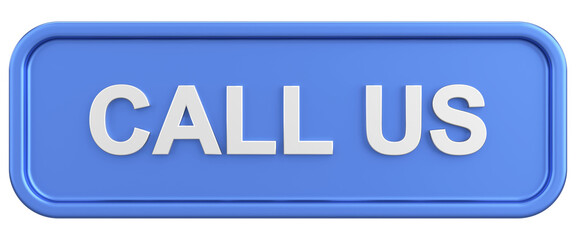 Call us button. 3D illustration.