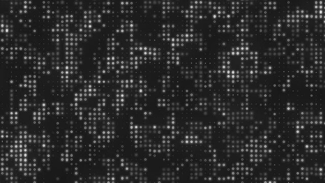 white digital pattern background