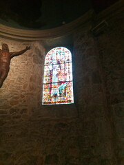 ÉGLISE SAINT MATTHIEU.BURES SUR YVETTE.VITRAIL