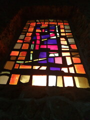 &Eacute;GLISE SAINT MATTHIEU.BURES SUR YVETTE.VITRAIL