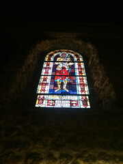 &Eacute;GLISE SAINT MATTHIEU.BURES SUR YVETTE.VITRAIL