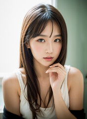 Fototapeta premium portrait of a woman