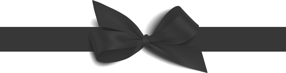 Ribbon in transparent background