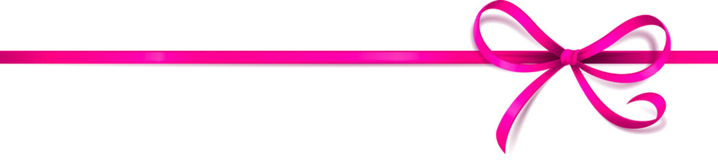 Ribbon in transparent background