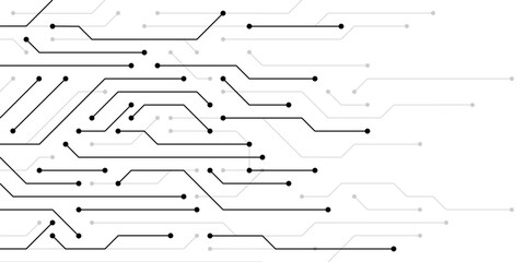 white circuit board background