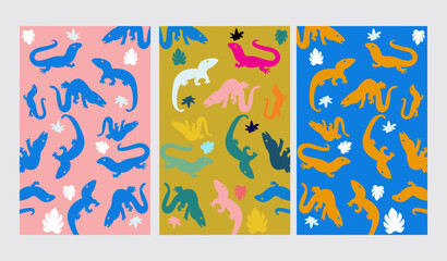 Gecko vector various types collected into one page