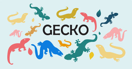 Gecko vector various types collected into one page