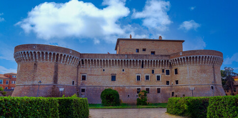 Fototapeta premium Rocca Roveresca, Senigallia, Marche, Italy