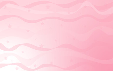 Fototapeta na wymiar Light pink with wave and sparkle background