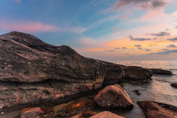  beach at sunset