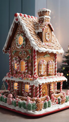 christmas gingerbread house