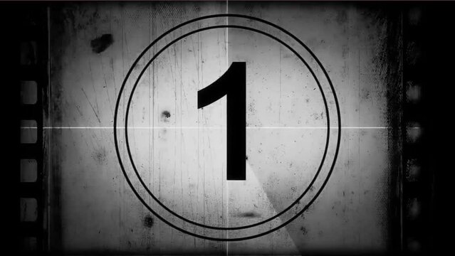 countdown numbers counter footage overlay