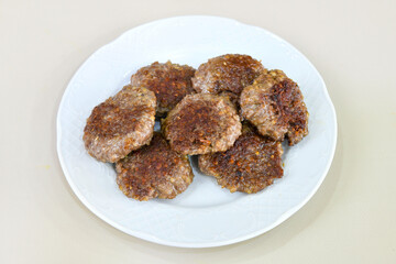 Meatball between bread (Turkish name : ekmek arasi kofte ). Izgara kofte
