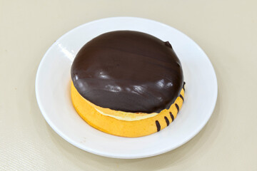 Turkish Dessert Sobiyet  Baklava, mussels baklava and classic baklava with Pistachio . Cevizli, Fistikli Baklava, top view.