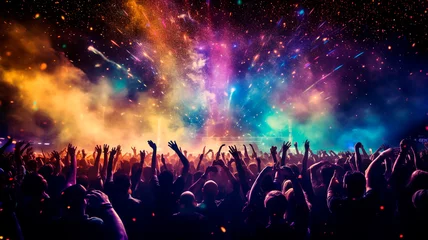 crowd of people in concert © Aram